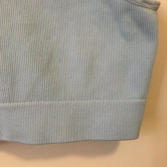 SWS Stretchy Relaxed Pale Blue Sports Bra - Picture 5 of 13